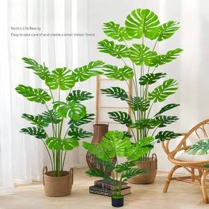 ต้นไม้พื้นชีสสวิสเทียมขนาดใหญ่สำหรับตกแต่งโรงแรม - Product Image 6