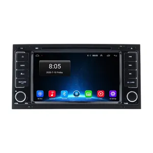 フォルクスワーゲンVWトゥアレグマルチバン用JunsunAIボイスAndroidオートラジオ2002-2010カープレイカーマルチメディアRDSGPS 2dinオートラジオなし