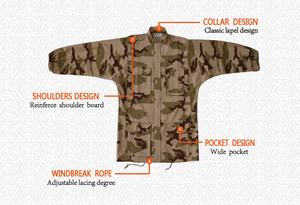 ADP Tactique Camouflage <span class=keywords><strong>Français</strong></span> ADP Field Pantalon Vestes Uniforme - Product Image 2