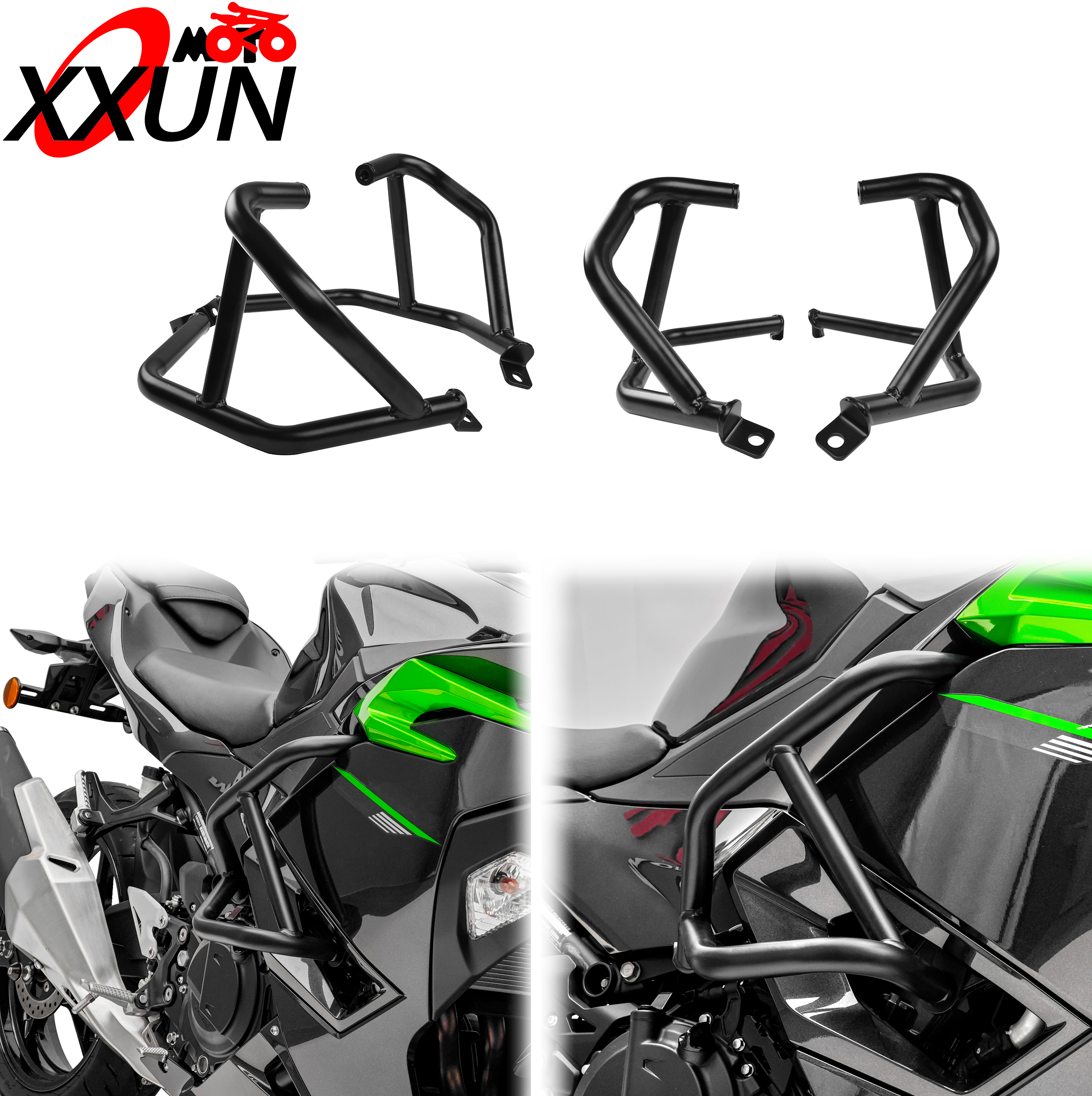 Kawasaki Ninja 250 Engine Protection Durable Reliable