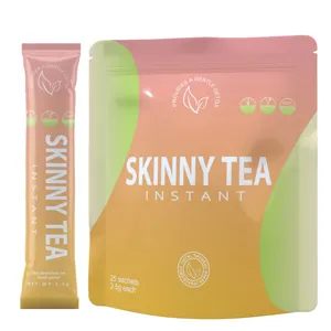 ODM Instant Skinny Tea Digestivo & Flat Tummy Tea para Bloated Belly & Digestão Corpo e Colon Cleanse com Milk Thistle Senna