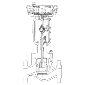 Control Neumático KOSO de Asiento Único con Guía Superior Globe 501T, Compatible con 5200LA, 501T, 5200LA/501T - Product Image 3