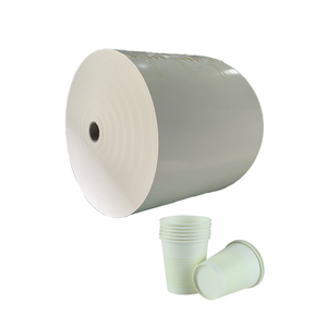 Papel de liar personalizado grado alimenticio 190gsm 210gsm <span class=keywords><strong>Jumbo</strong></span> rollo taza PE rollo de papel recubierto para vasos de papel - Product Image 4