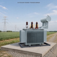 Transformateur de distribution triphasé immergé dans l'huile CE EAC ISO UL S11 125KVA 50/60Hz 6.3kV 10kV
