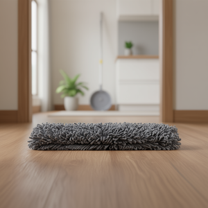 Testina per Mop in Microfibra Grigia 100 Cm per Pulizia Pavimenti - Product Image 3