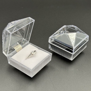 Caja de Joyería Acrílica con Tapa de Cristal, Caja de Joyería Pequeña y Exquisita, Venta al por Mayor - Product Image 2