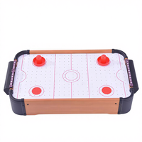 Mesa de Hockey de Aire para Niños, Juguete Eléctrico de Suspensión de Escritorio, Regalo de Cumpleaños, Interactivo para Padres e Hijos, MDF, Tamaño Pequeño