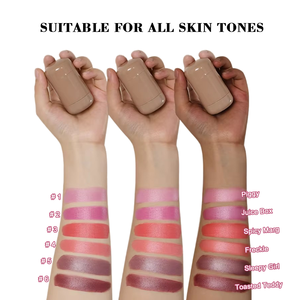 وصول جديد: قلم متعدد الاستخدامات بـ6 ألوان، تركيبة مرطبة تدوم طوال اليوم، 2 في 1 للشفاه والخدود، قلم أحمر خدود كريمي - Product Image 2