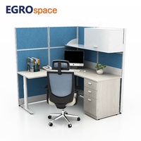EGROspace poste de travail piédestal meuble de haute qualité bureau moderne ordinateur cloison bureau