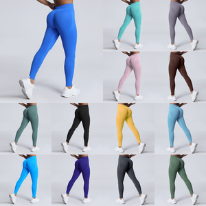 Bán Buôn Chất Lượng Cao Liền Mạch Scrunch Tập Thể Dục Thể Thao Yoga Quần Xà Cạp Của Phụ Nữ Thể Thao Cho Phụ Nữ Phòng Tập Thể Dục Phụ Nữ - Product Image 2