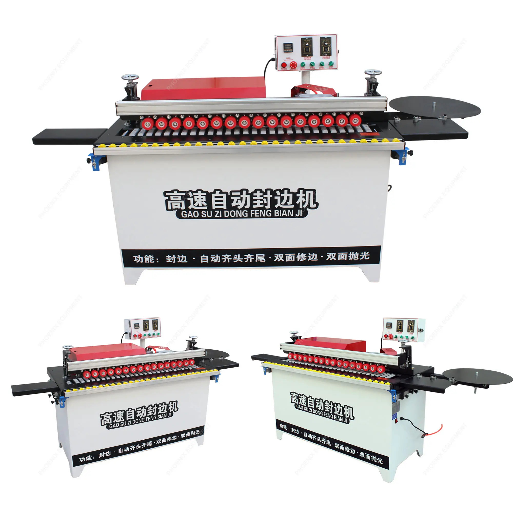 multifunctional industrial wood edge banding machine automatic fine trimming for plywood