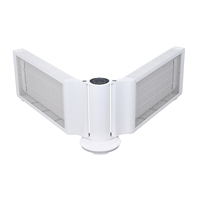 Radiateur électrique portable multifonctionnel pliable contrôlé à distance/Wi-Fi, ventilation au sol par convection, protection contre la surchauffe