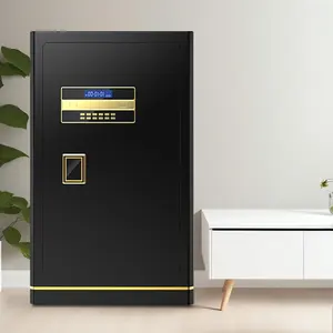 Hot Selling Electronic Jewelry Metal Coffre Fort Best High Quality Security Safe Deposit Box Digital Home Safe Box For Money