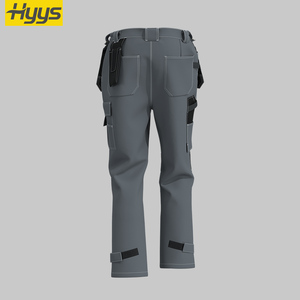 Outdoor Detachable Multi-functional Worker Pants Pockets Construction Work Pants Removable Pockets Men Workwear Trousers - Product Image 2