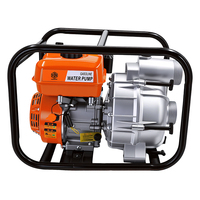 Pompa Air Limbah Bensin 3 Inci Heavy Duty 55m3/jam untuk Konstruksi & Pengendalian Banjir, Mendukung OEM