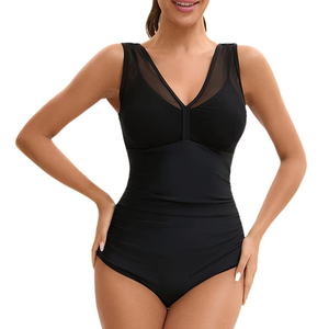 Nuevo Bikini triangular sexy sin espalda para mujer Traje de baño de una pieza separada de fitness para ventas transfronterizas - Product Image 1