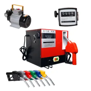 Mini Brandstof Dispenser Diesel Transfer Machine Met Dyb60 Pomp Voor Tankstation