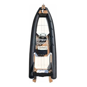 Gommone di Lusso da 8,6m (28ft) ad Alta Velocità Barca RIB in Hypalon Super Yacht con Motore Fuoribordo e T-Top - Product Image 3