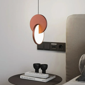 Designer Nordic Solar Eclipse Lustre Réglable Panneau de Plafond <span class=keywords><strong>Suspension</strong></span> Atmosphère Chevet Chambre Luminaires Décor - Product Image 5