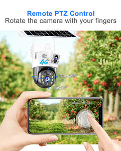 2025年热销4G太阳能安全摄像头户外无线云台355度视角移动侦测报警防水云服务摄像头 - Product Image 6