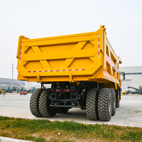 Camion benne minier Shantui SK135 à grande capacité de charge pour le transport de la roche superposée en carrière et les travaux miniers