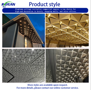 Sistema di Controsoffitto per Uso Commerciale, Facile Installazione, Pannelli in Alluminio Perforato Ignifugo e Fonoassorbente - Product Image 2
