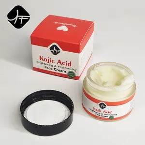 Kojic एसिड चेहरा क्रीम उम्र बढ़ने विरोधी शिकन सौंदर्य अंधेरे स्थान हटाने मुँहासे त्वचा Whitening चमकती बिजली चेहरा क्रीम