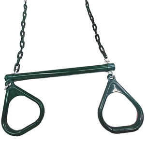 Ensemble de cordes réglables, balançoire trapèze, barre de gymnastique, <span class=keywords><strong>anneaux</strong></span> de gymnastique pour enfants, pièces de balançoire pour trampoline intérieur/extérieur - Product Image 3