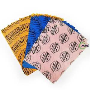 Papier d'emballage alimentaire en kraft personnalisé résistant à la graisse pour la restauration rapide, emballage pour sandwichs, hamburgers, pain, biscuits, lait, gelée, sucettes - Product Image 2