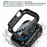 Protecteur d'écran en verre trempé AAA de haute qualité à bas prix pour Apple Watch S7 Compatible avant et arrière