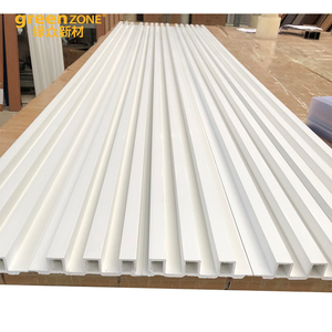 Flûte décorative Décoration intérieure Panneau mural en Wpc cannelé - Product Image 3