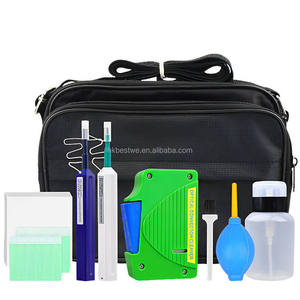 Kit de Herramientas de Limpieza de Fibra Óptica con Lápiz Limpiador de Fibra, Caja de Limpieza de Fibra, Conectores SC/ST/FC/LC para FTTH - Product Image 1