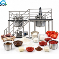 Machine de traitement de la pâte de tomate pour la ligne de produits à base de fruits et légumes, équipement pour la sauce moutarde, équipement automatique de production de poudre de protéines osseuses de qualité alimentaire