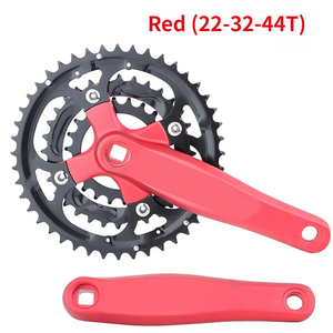 Pédalier en alliage d'aluminium léger et acier à haute teneur en carbone, à trous carrés détachables, longueur 170 mm, pour vélos de route/VTT - Vente chaude - Product Image 2