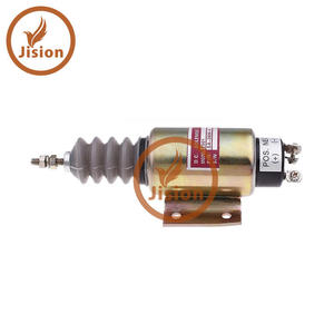 Vanne solénoïde d'arrêt de carburant pour engins de construction SA-2606-A SA-2696-A - Product Image 1