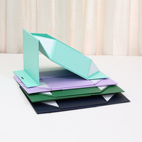 Boîte cadeau magnétique pliable personnalisée Minghong, carton rigide pour perruques, pour la Saint-Valentin, emballage de fleurs, prêt à être expédié