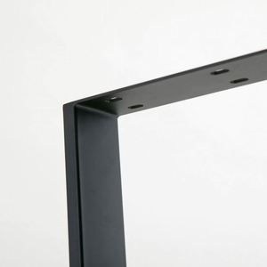 680*80*710mm Modern Black Powder Coated Steel <b>Bench</b>/<b>Table</b> Legs for Hospital <b>Outdoor</b> Use Furniture - Product Image 4