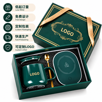 Mug isotherme double paroi en céramique 55°C avec coffret cadeau – Idéal pour événements d'entreprise, cadeaux promotionnels et souvenirs quotidiens