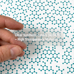 Professional Ultra-Clear Transparent Peptide Vial <b>Labels</b> with High-Transparency Synthetic Material & White Ink Printing - Product Image 4