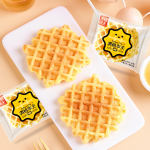 Mangehuafu bán buôn pasty Wafers 340g hương vị ban đầu bữa ăn sáng thay thế Bánh Mì Buổi chiều trà đồ ăn nhẹ Bánh quế độc lập - Product Image 3