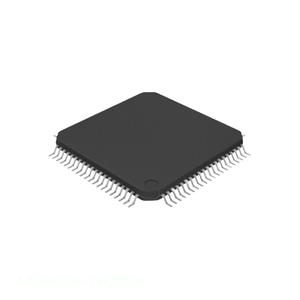 ชิ้นส่วนอิเล็กทรอนิกส์แบบฝังช่อง A40MX04-1VQ80M 80 TQFP - Product Image 1