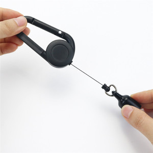 Retractable Pull Reel Keychain <b>Lighter</b> Holder <b>Lighter</b> Smoking Accessories - Product Image 6