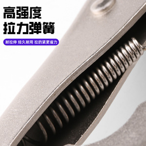Pince multifonction Luwei 10 pouces (63 mm) à ouverture maximale, mâchoires dentelées, outil de serrage de qualité industrielle - Product Image 2