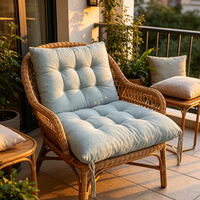 Coussin en éponge froissée tuftée vintage ODM, vente en gros d'usine, avec design ergonomique pour soulager la pression, pour chaise de bureau et de maison