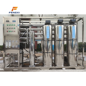 Équipement de traitement d'eau souterraine par osmose inverse FXJ 2000L pour petite usine, système monophasé, machine de purification d'eau de rivière, de puits et de pluie - Product Image 2