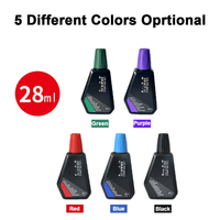 Encre textile auto-encreuse personnalisée multi-couleurs respectueuse de l'environnement 28 ml