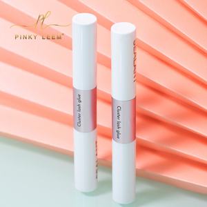 Colle pour cils en grappe Pinky leem DIY, scellant, longue durée, hypoallergénique, flacon double embout - Product Image 1