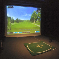 Tapis d'entraînement de golf GSM pour débutants avec guide de correction de posture et d'alignement – Durable, taille personnalisable, améliore la posture et l'alignement du swing