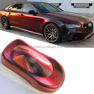Pintura Camaleón para Automóviles, Pigmento Especial Rojo Caramelo, Polvo de Pigmento para Automóviles - Product Image 1