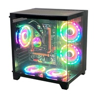 Boîtier d'ordinateur en verre trempé de qualité supérieure Pcooling, PC Gaming, USB 3.0, Casestower, Boîtiers d'ordinateur pour jeux